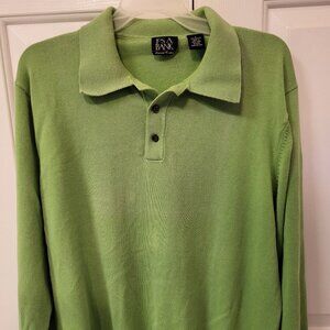 Mens Large Jos A Bank Polo